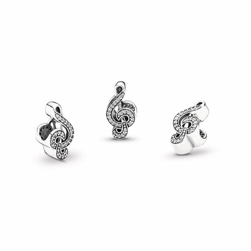 Pandora Sweet Music Treble Clef Charm Sale NZ, Sterling Silver (629475-DWS)